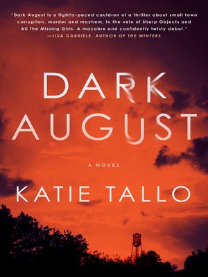 cover image of Dark August